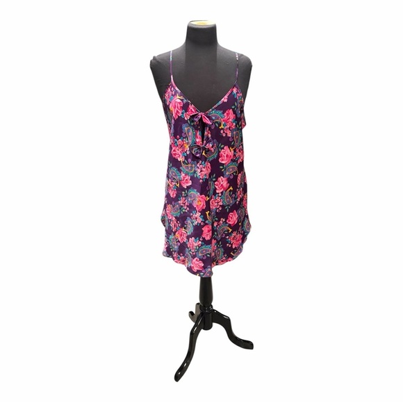 Other - Y2K Paisley Floral Slip Dress Intimate Affairs